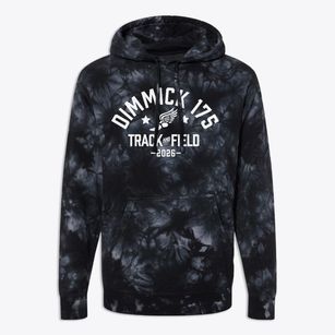 Dimmick Elementary School 175 Track and Field Premium Tie-Dye Hoodie