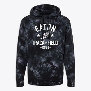 Eaton Elementary School Track and Field Premium Tie-Dye Hoodie