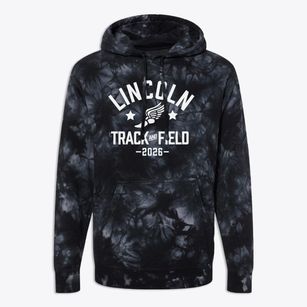 Lincoln Elementary School Track and Field Premium Tie-Dye Hoodie