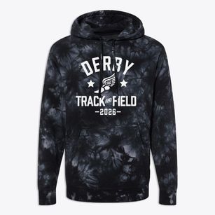 Derby High School Track and Field Premium Tie-Dye Hoodie