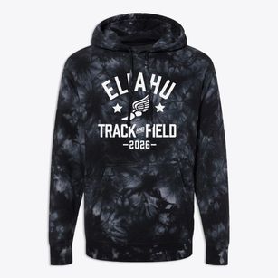 Eliahu Academy Track and Field Premium Tie-Dye Hoodie