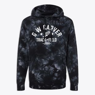 G W Carver Elementary School Track and Field Premium Tie-Dye Hoodie