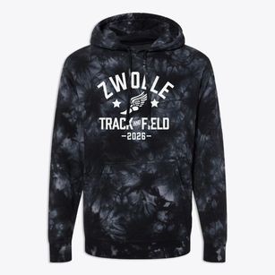 Zwolle High School Track and Field Premium Tie-Dye Hoodie