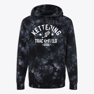 Kettering Elementary Track and Field Premium Tie-Dye Hoodie