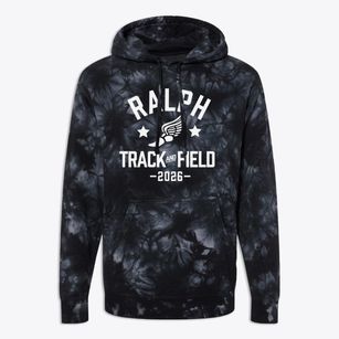Ralph Waldo Emerson Elementary School Track and Field Premium Tie-Dye Hoodie