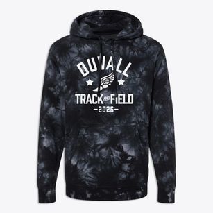Duvall Elementary School Track and Field Premium Tie-Dye Hoodie