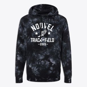Nouvel Catholic Central Track and Field Premium Tie-Dye Hoodie