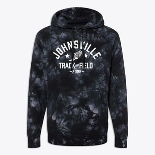 Johnsville Elementary School Track and Field Premium Tie-Dye Hoodie