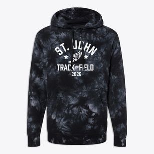 Saint John Lutheran School Track and Field Premium Tie-Dye Hoodie