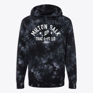Milton Salk Junior High School Track and Field Premium Tie-Dye Hoodie