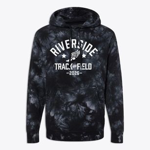 Riverside Kindergarten Track and Field Premium Tie-Dye Hoodie