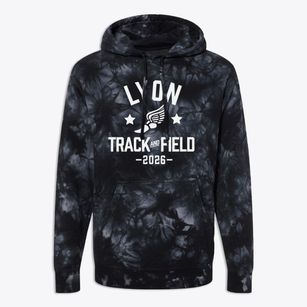 Lyon Academy Of Basic Instruction Track and Field Premium Tie-Dye Hoodie