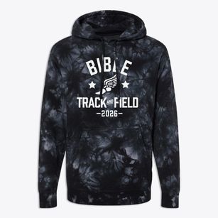 Bible Baptist Christian Academy Track and Field Premium Tie-Dye Hoodie