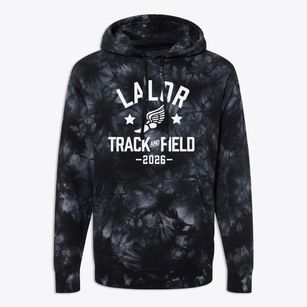 Lalor Elementary School Track and Field Premium Tie-Dye Hoodie