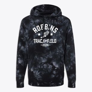 Robbins Annex At Bayard School Track and Field Premium Tie-Dye Hoodie