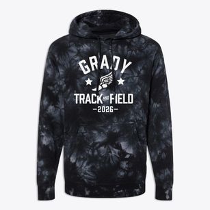 Grady School Track and Field Premium Tie-Dye Hoodie