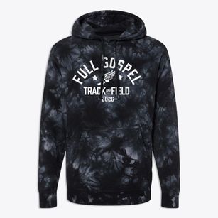 Full Gospel Christian Academy Track and Field Premium Tie-Dye Hoodie