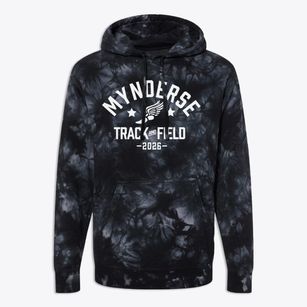 Mynderse Academy Track and Field Premium Tie-Dye Hoodie