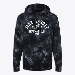 Max Abbott Middle School Track and Field Premium Tie-Dye Hoodie