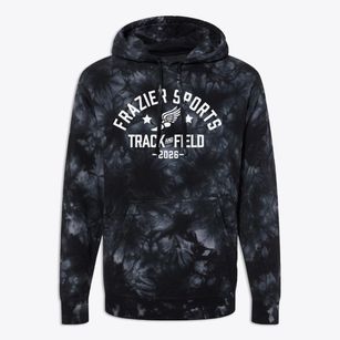 Frazier Sports Academy Track and Field Premium Tie-Dye Hoodie