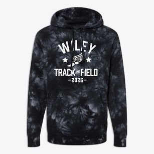 Wiley Elementary School Track and Field Premium Tie-Dye Hoodie