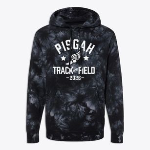 Pisgah High School Track and Field Premium Tie-Dye Hoodie