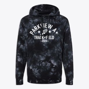 Parkview A+ Magnet School Track and Field Premium Tie-Dye Hoodie