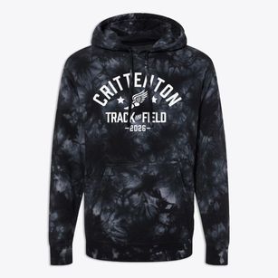 Crittenton Community School Track and Field Premium Tie-Dye Hoodie