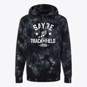 Sayre High School Track and Field Premium Tie-Dye Hoodie