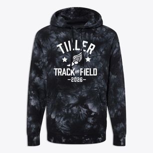 Tiller Elementary School Track and Field Premium Tie-Dye Hoodie