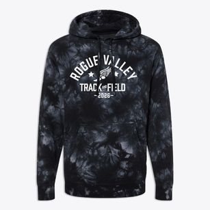Rogue Valley Adventist School Track and Field Premium Tie-Dye Hoodie