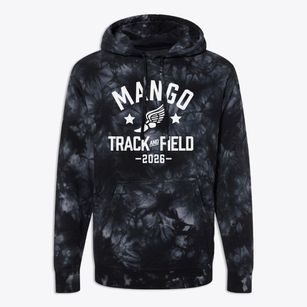 Mango Elementary School Track and Field Premium Tie-Dye Hoodie