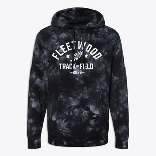 Fleetwood Middle School Track and Field Premium Tie-Dye Hoodie