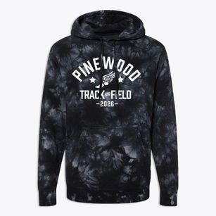 Pinewood School Of Los Altos Track and Field Premium Tie-Dye Hoodie