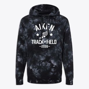 Aiken Elementary School Track and Field Premium Tie-Dye Hoodie