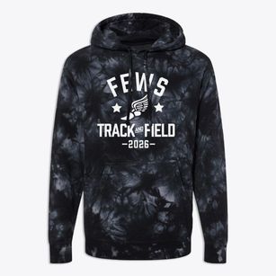 Fews Elementary School Track and Field Premium Tie-Dye Hoodie