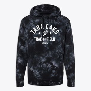 Tara Oaks Elementary School Track and Field Premium Tie-Dye Hoodie