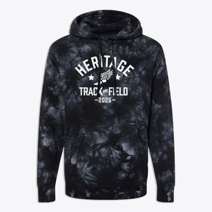 Heritage Home Scholars Track and Field Premium Tie-Dye Hoodie