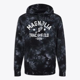 Magnolia Elementary School Track and Field Premium Tie-Dye Hoodie