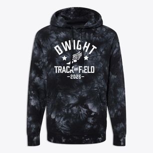 Dwight Middle School Track and Field Premium Tie-Dye Hoodie