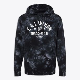 E A Lawhon Elementary School Track and Field Premium Tie-Dye Hoodie