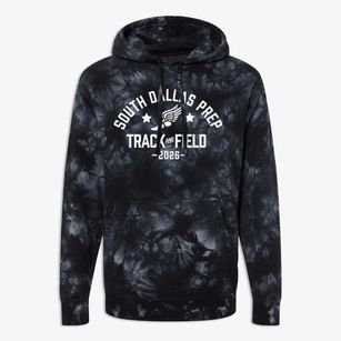 South Dallas Prep Academy Track and Field Premium Tie-Dye Hoodie