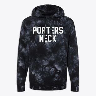 Porters Neck North Carolina Classic Block Premium Tie-Dye Hoodie