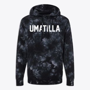 Umatilla Oregon Classic Block Premium Tie-Dye Hoodie