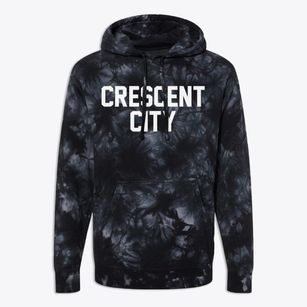 Crescent City California Classic Block Premium Tie-Dye Hoodie