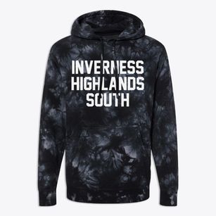 Inverness Highlands South Florida Classic Block Premium Tie-Dye Hoodie