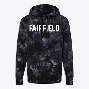 Fairfield Connecticut Classic Block Premium Tie-Dye Hoodie