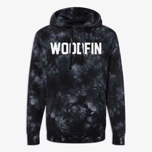 Woodfin North Carolina Classic Block Premium Tie-Dye Hoodie