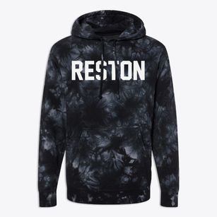 Reston Virginia Classic Block Premium Tie-Dye Hoodie