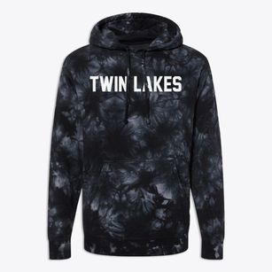 Twin Lakes Wisconsin Classic Block Premium Tie-Dye Hoodie